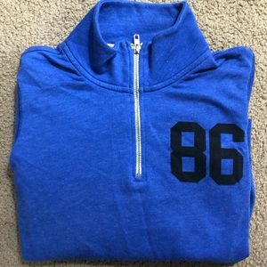 Lounging quarter zip